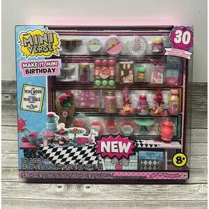 2024-MGA's Miniverse Make It Mini Birthday Multi-Pack-Party Theme Trending Toy